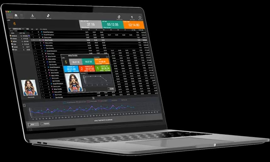 Sports timing system for coaches