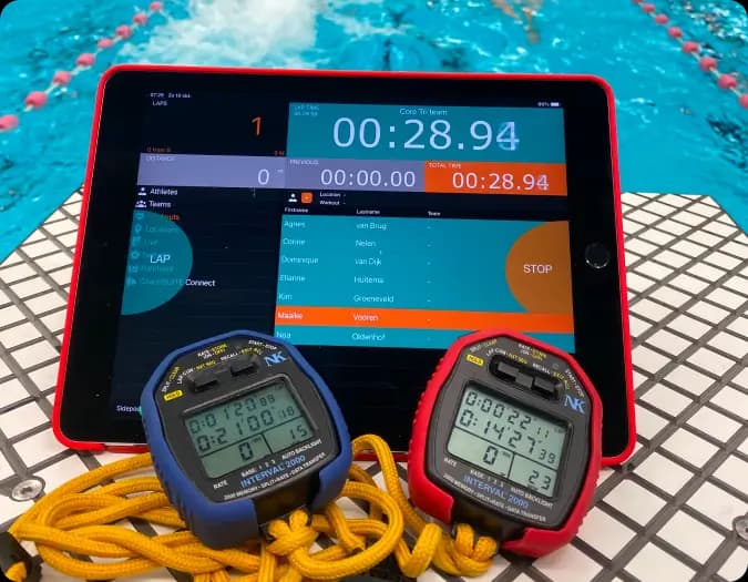 Athletes reading clear visual feedback from a CoachDISPLAY screen